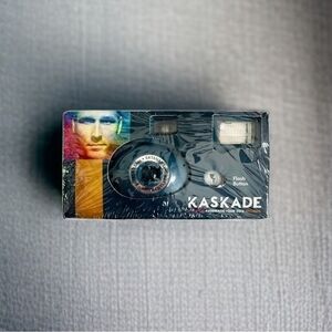 Vintage Kaskade AquaSnap Disposable Camera New Black Color Film 35mm Photography